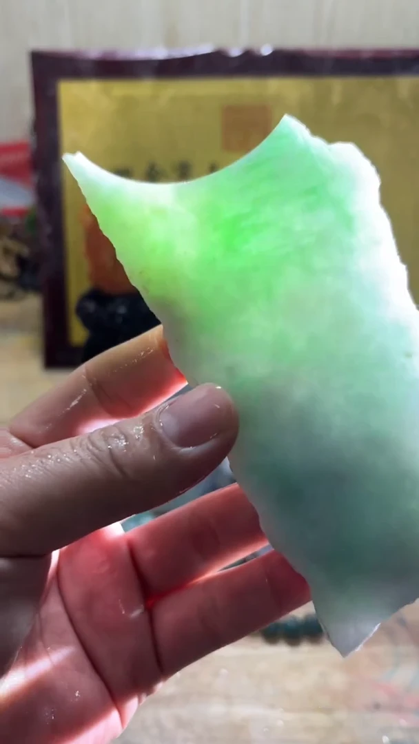 未镶嵌挂件翡翠A货常星6748