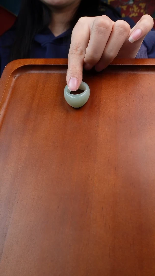 未镶嵌戒指和田玉徐*19.5