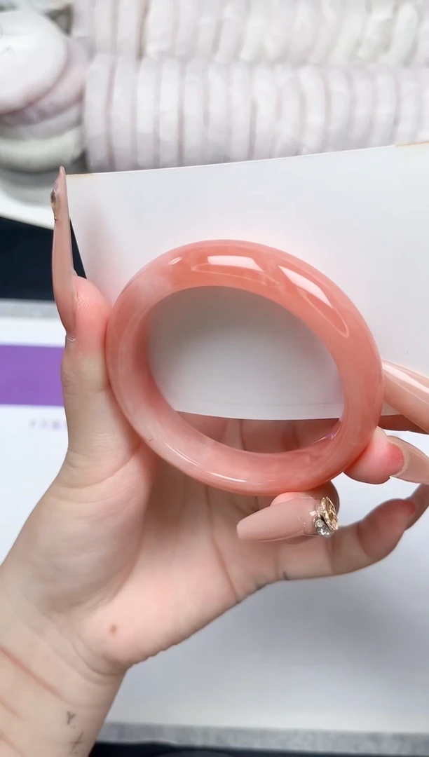 未镶嵌手镯石英质玉60-53