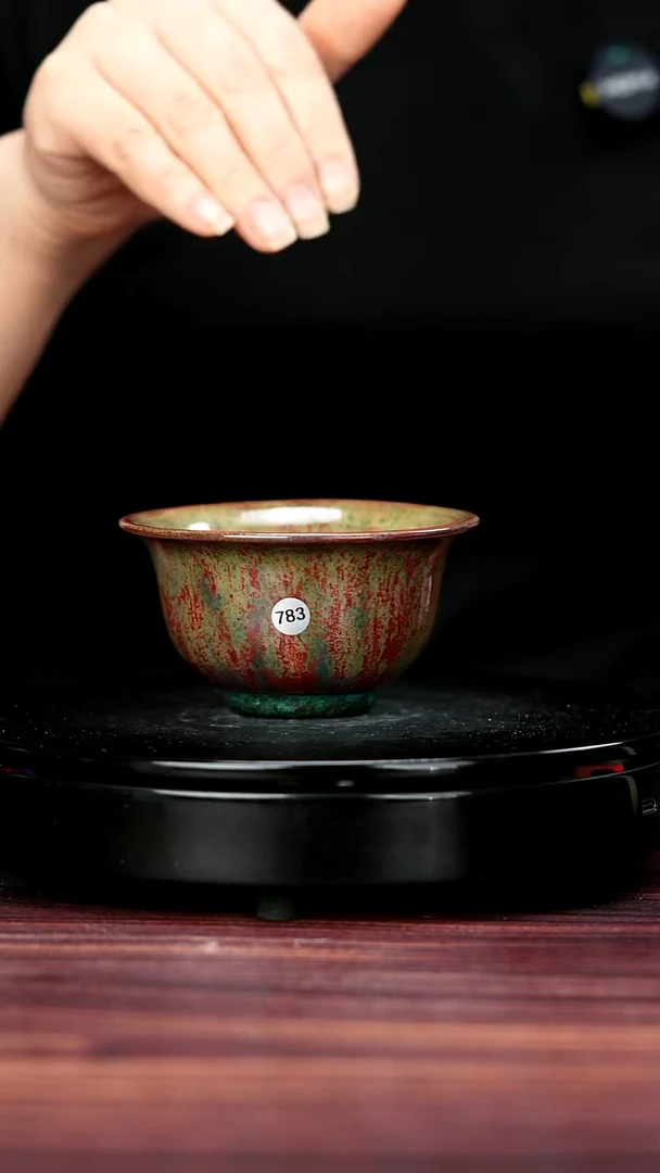 壶#李盼龙一级品原矿钧瓷压手杯