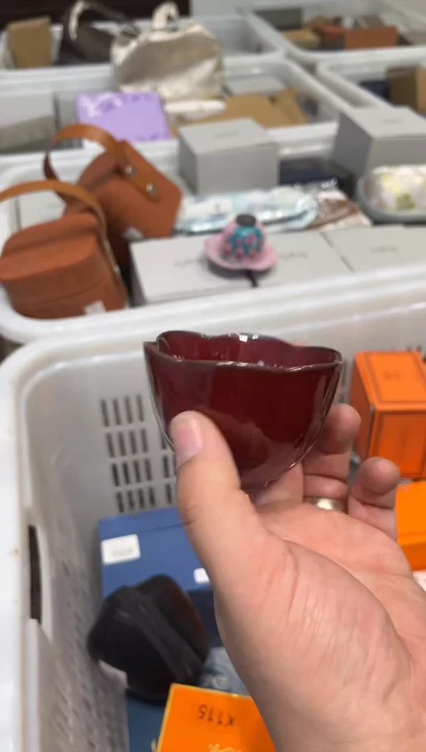 庄红六瓣杯茶具茶具茶具