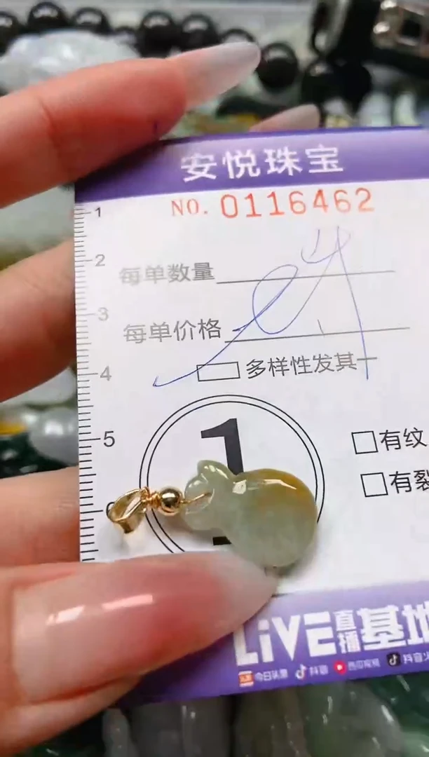 【闪购商品】翡翠颈饰未镶嵌闪购0116462多样性发其一
