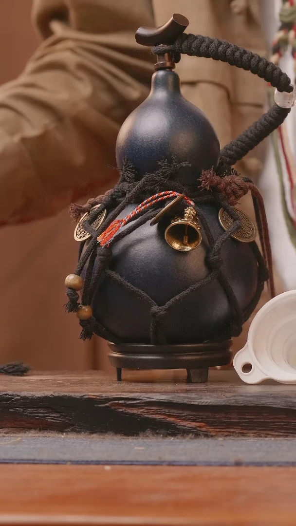 【闪购商品】210号精品大漆葫芦防腐防渗装水茶酒