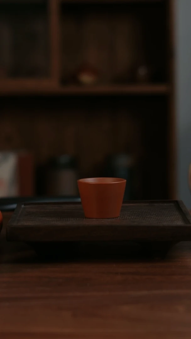 【闪购商品】二生陶作30cc精品小方杯