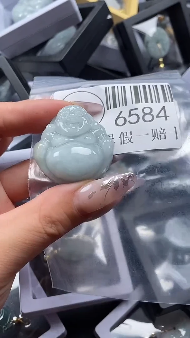 吊坠(不含链)未镶嵌翡翠6584