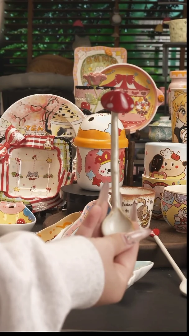 【原创设计】德化手绘陶瓷