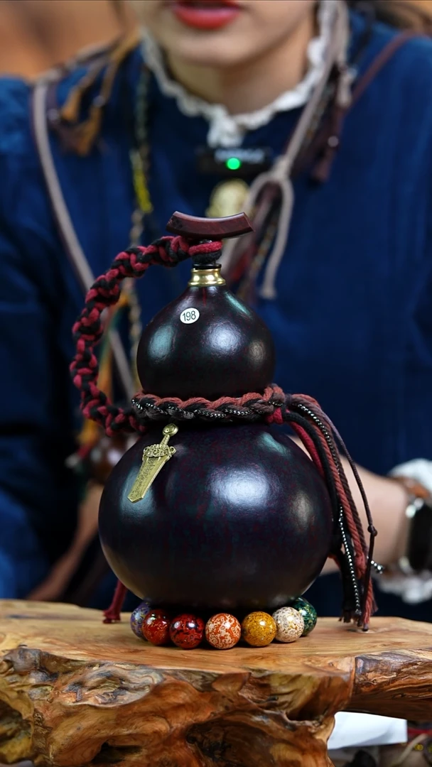 【闪购商品】198—光岳葫天然大漆酒葫芦不含漆珠