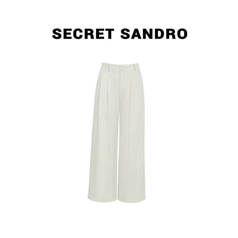 【奶皮裤】Secret Sandro 楚楚 休闲裤 K55287108C