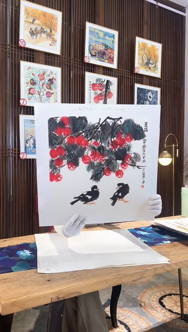 版画耿玉琨名章限量版画S