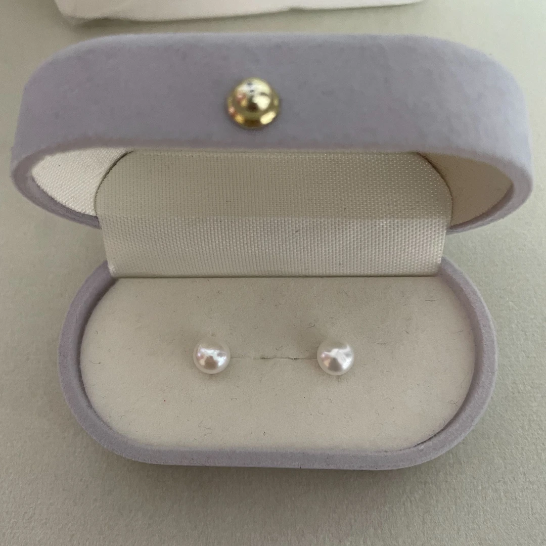 7mm淡水珍珠耳饰简约经典百搭