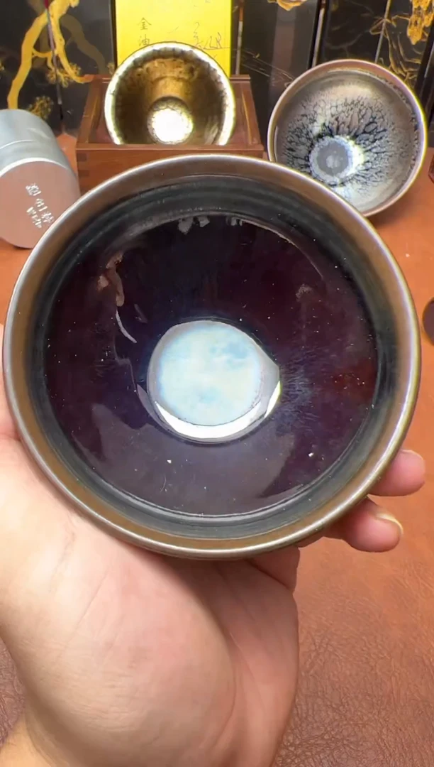 茶盏国级大师柴烧廖冷之