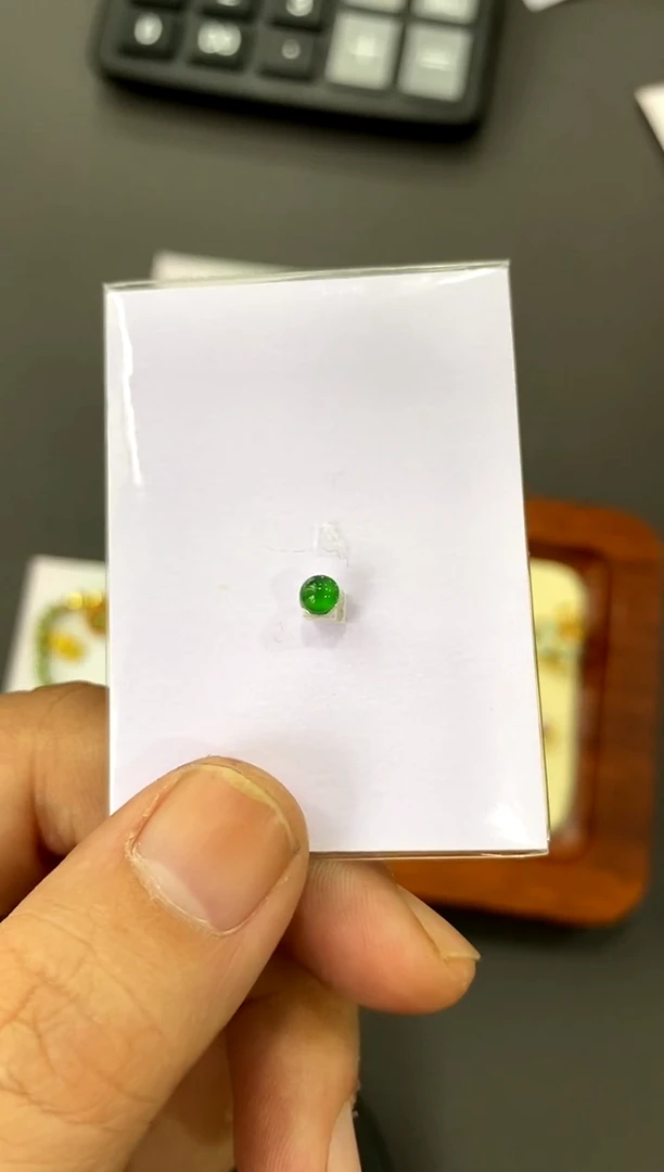 【闪购商品】定制翡翠未镶嵌蛋面1个 补