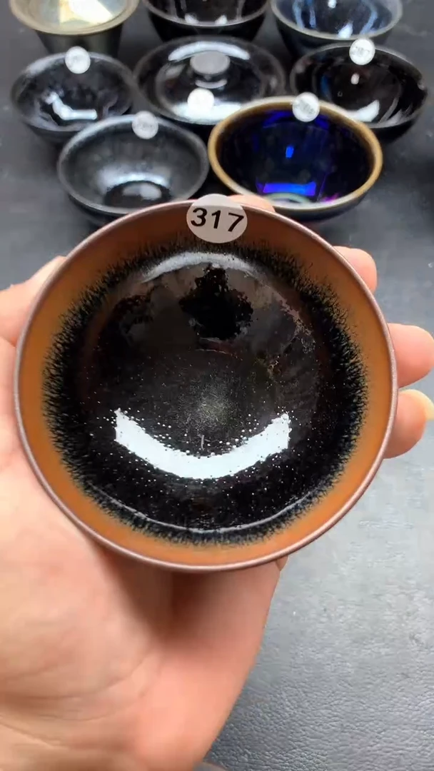 茶盏黑瓷精选茶器317