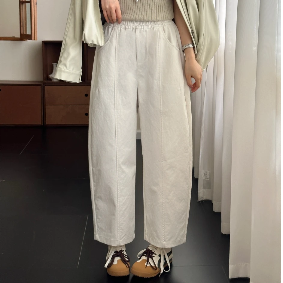 【长裤系列】秋冬百搭气球裤 高腰减龄宽松显瘦休闲阔腿裤