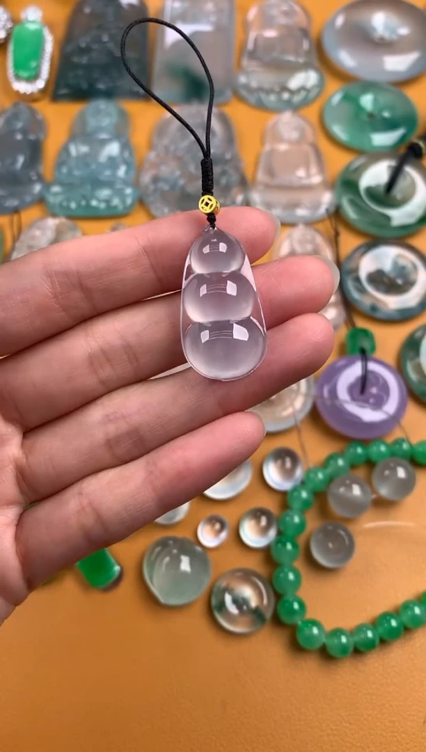 颈饰未镶嵌翡翠28.7-16-7.0