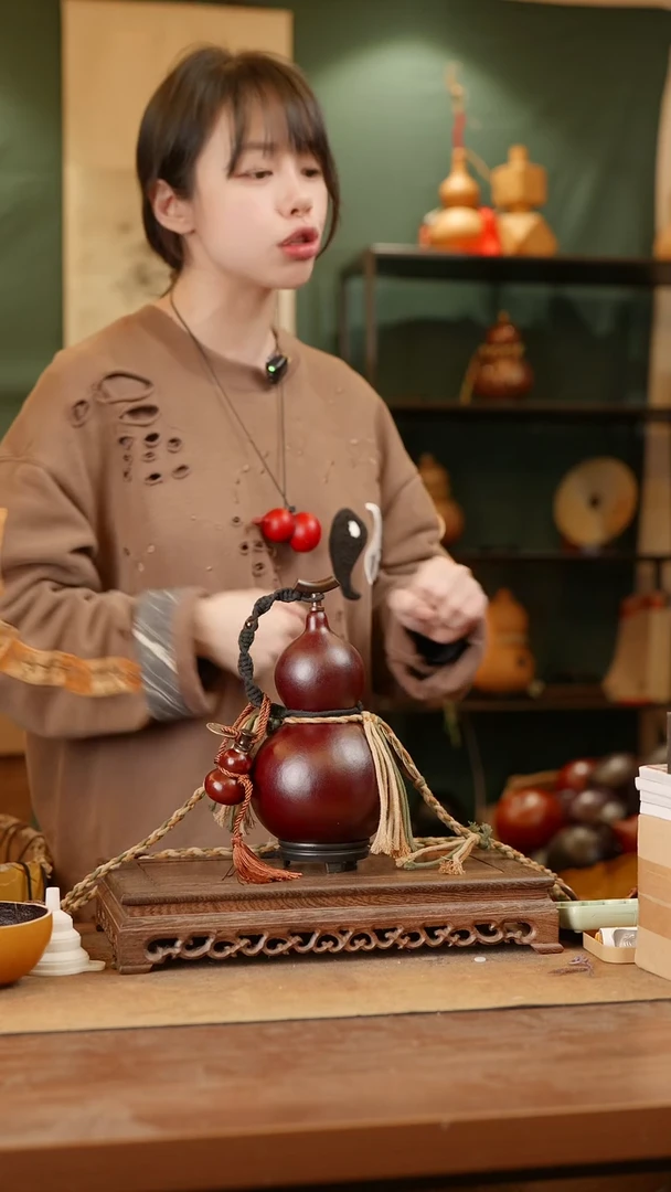 387号精品天然大漆酒葫芦一物一拍~