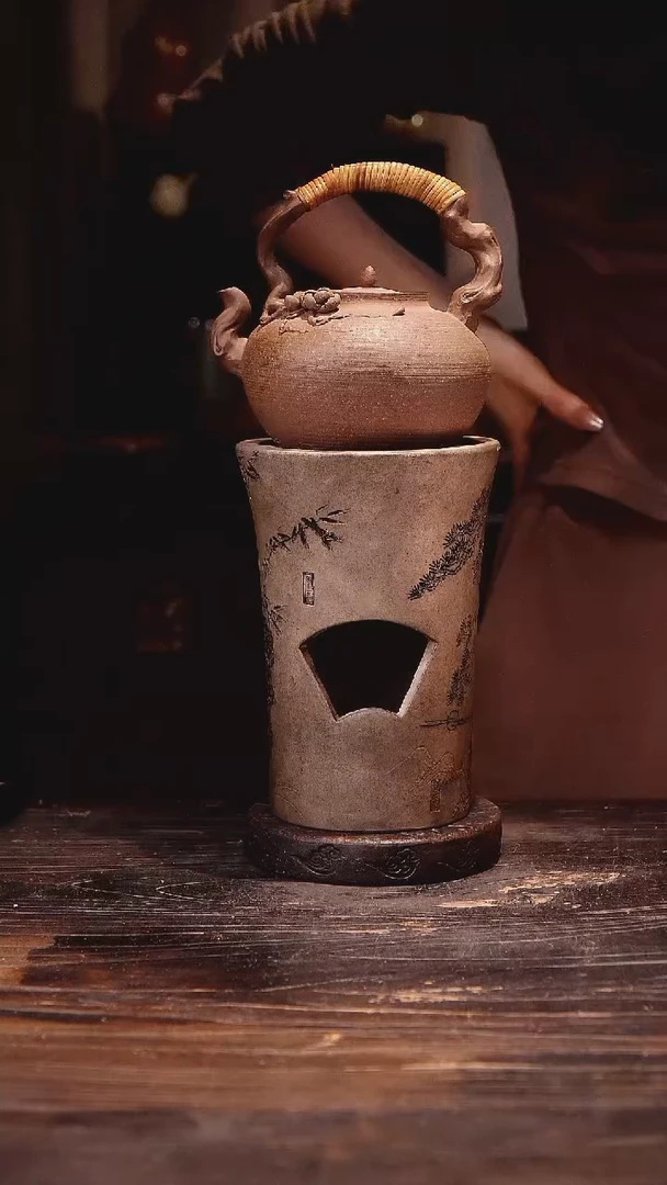 s****y知秋提梁加高筒炉