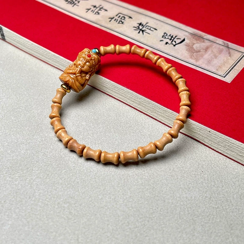 新山檀香木竹节手串 LQ135