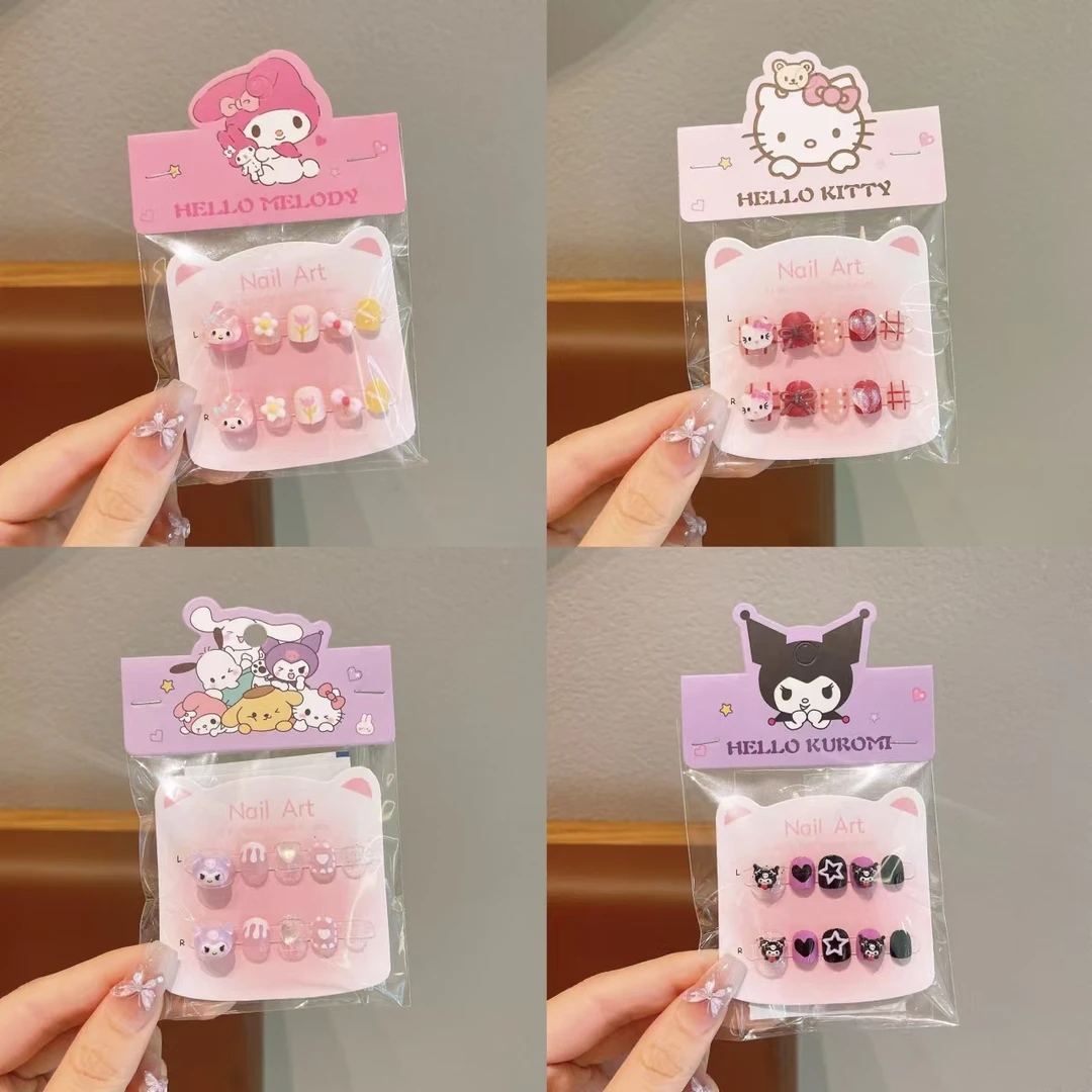 库洛米美乐蒂立体手工穿戴甲过家家玩具N1714