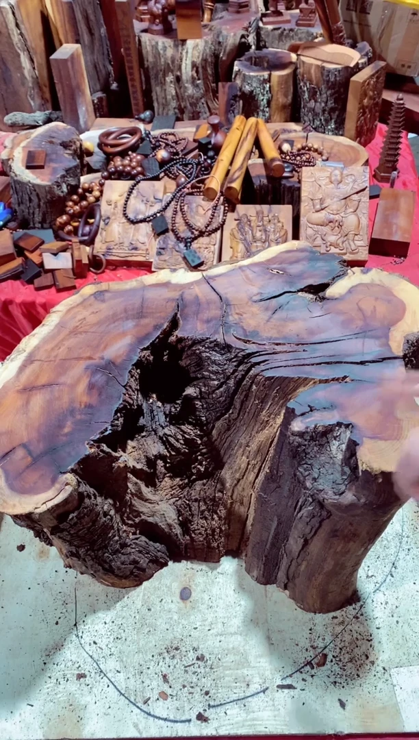 枣木双十一大促【188】号原木段，尺寸随型