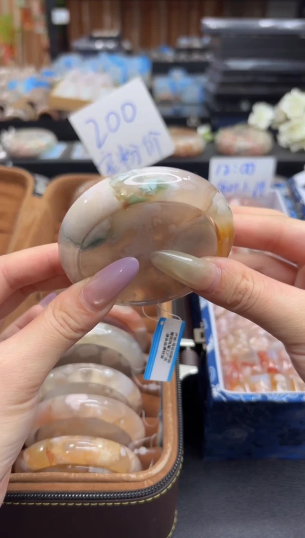 未镶嵌手镯石英质玉A87(57圈赠送镯心)