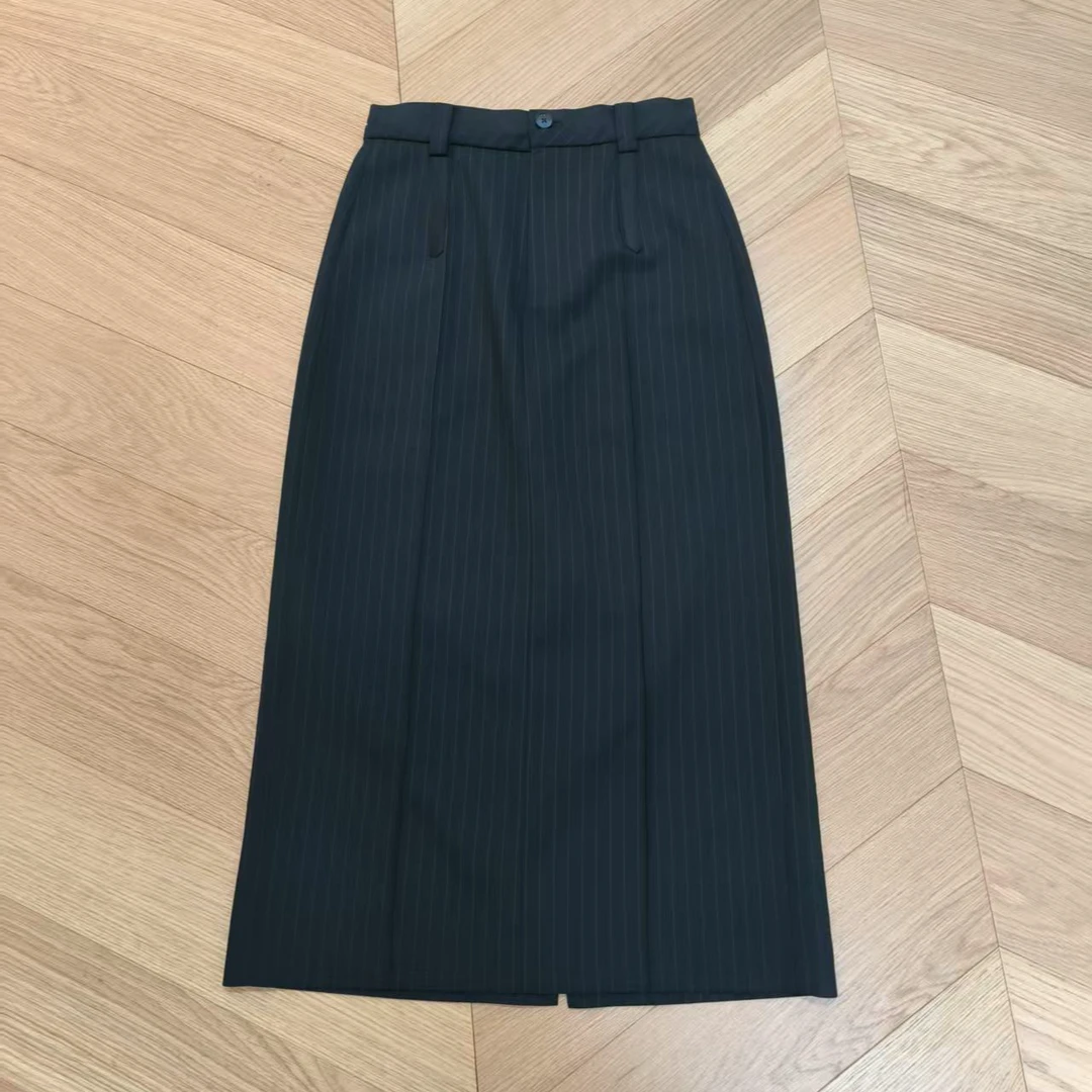 【ZHIXIAO】夏季新款：条纹半裙13729