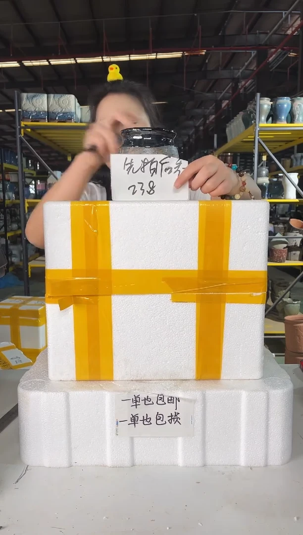 宜兴紫砂粗陶花盆盆