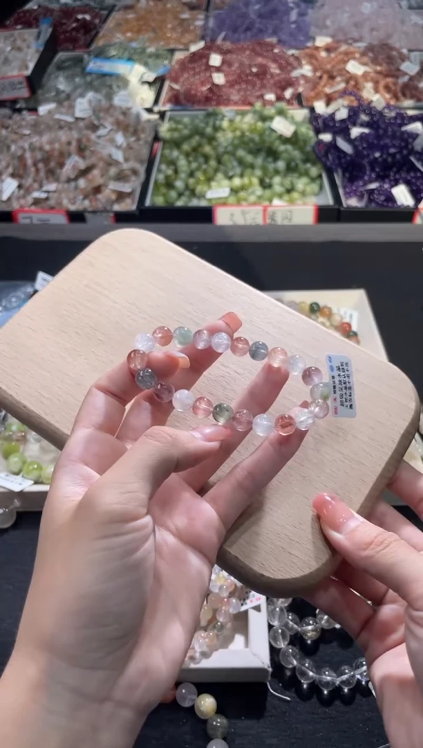 水晶手链未镶嵌414号 多样性发一 8+