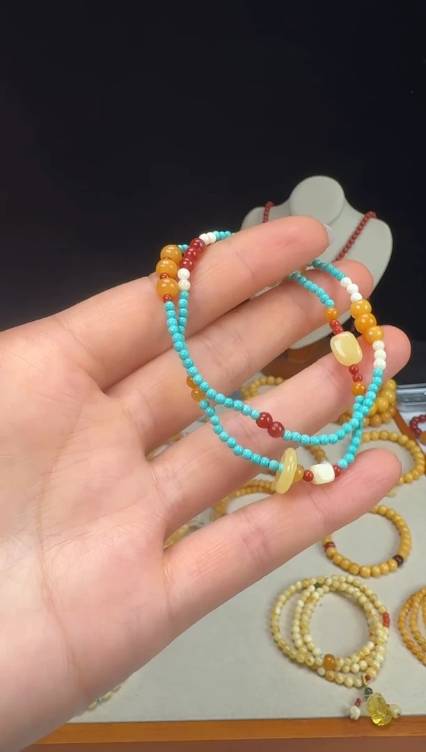 手链蜜蜡未镶嵌双圈