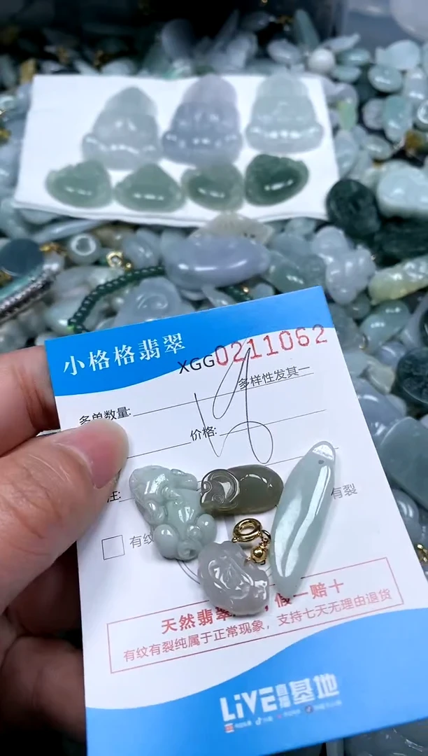 【闪购商品】翡翠颈饰未镶嵌闪购商品0211062