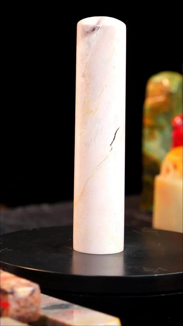 昌化石瓷白印章印章印章