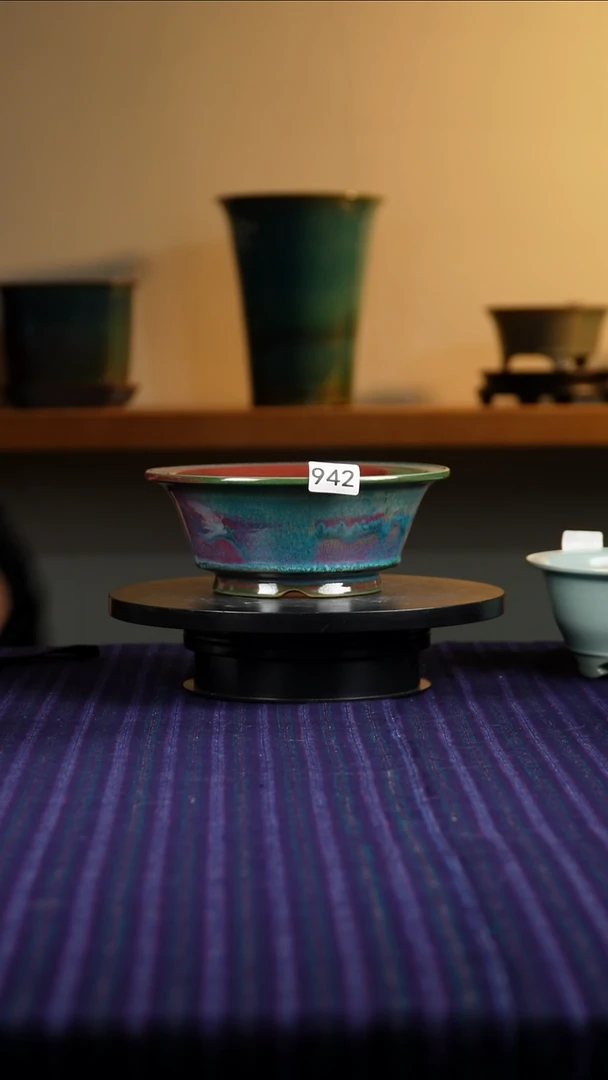 942窑变花盆7.5/6.5/18.5/15