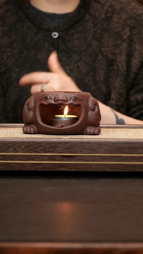 茶壶紫砂茶宠 温茶器