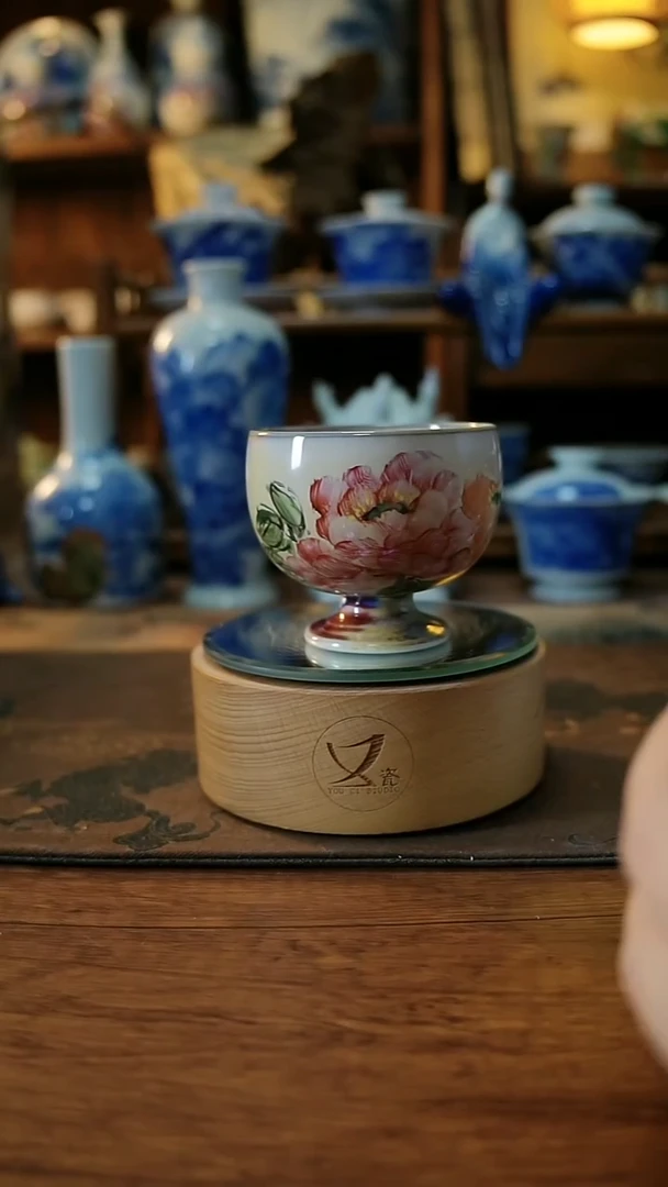 45景德镇手工手绘茶具