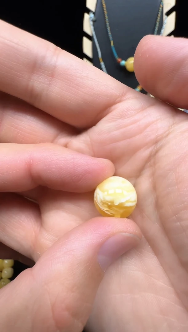 【闪购商品】琥珀珠宝奇石未镶嵌蜜蜡单珠