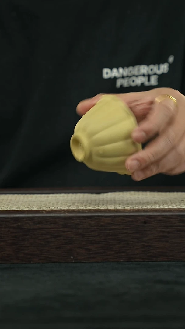 紫砂其他@@YZGT17395静叶杯（本山绿）