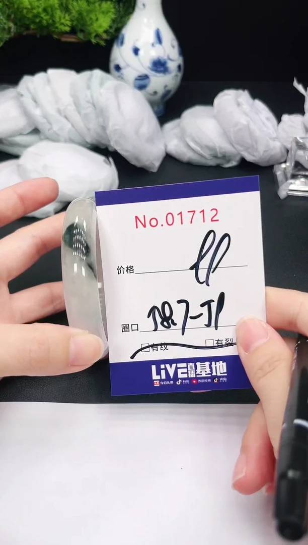 未镶嵌手镯翡翠1712