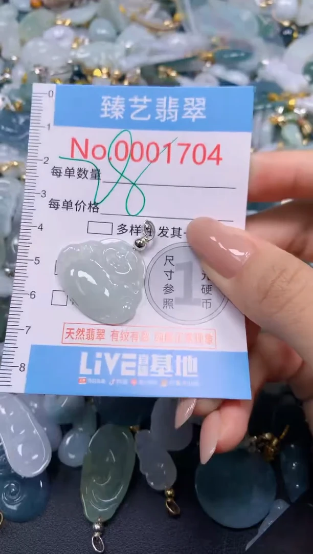 颈饰未镶嵌翡翠1704