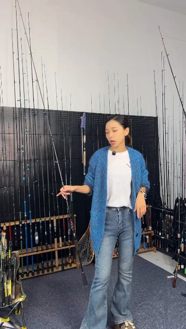 2.1m碳素钓行者2.1米枪柄（瑕疵尾货竿，没有售后，介意勿拍）