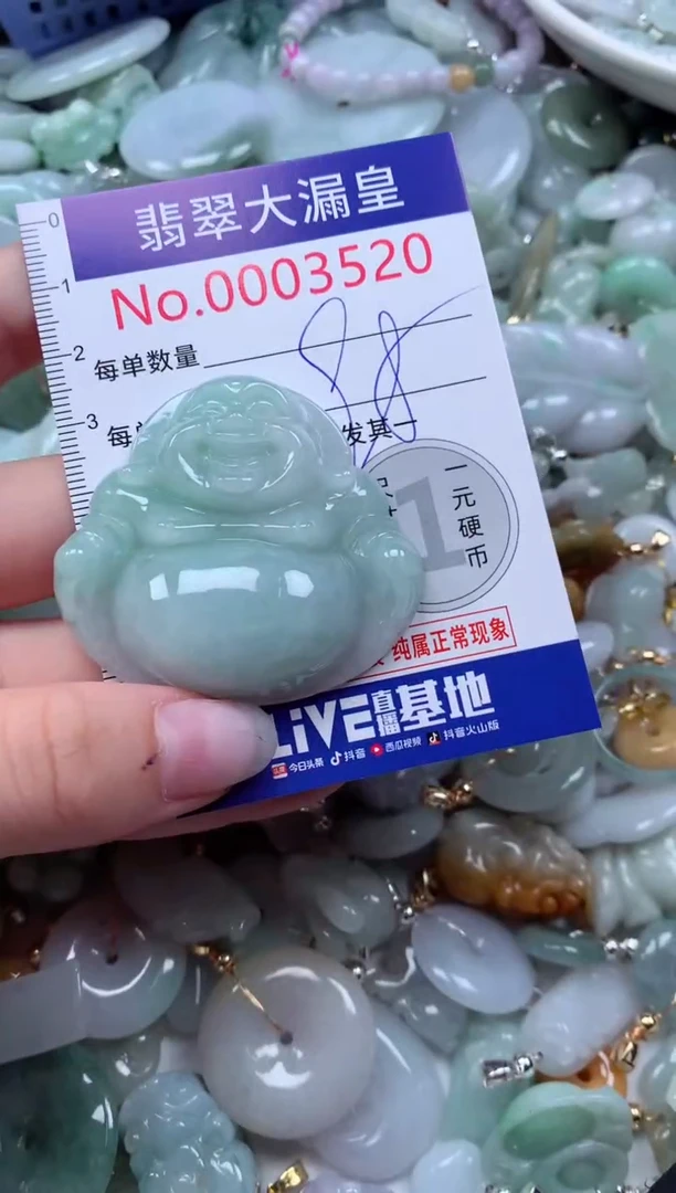 翡翠未镶嵌吊坠(不含链)3520