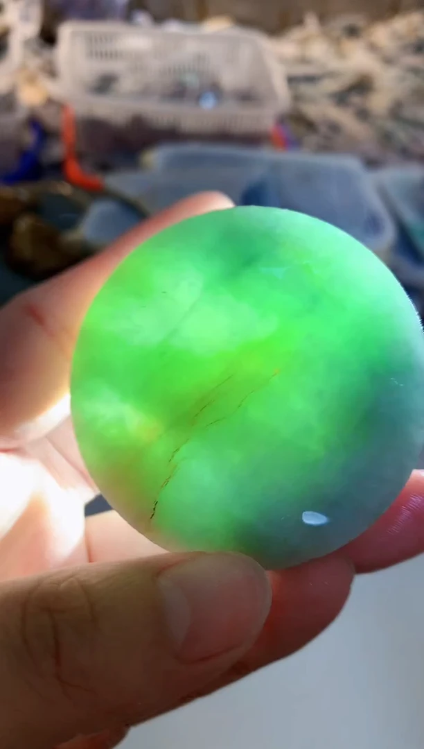 【闪购商品】翡翠未镶嵌颈饰0东0翡翠珠宝518小细纹