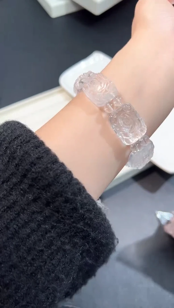 【闪购商品】水晶手串未镶嵌35E多样性发其一/1条默认微瑕