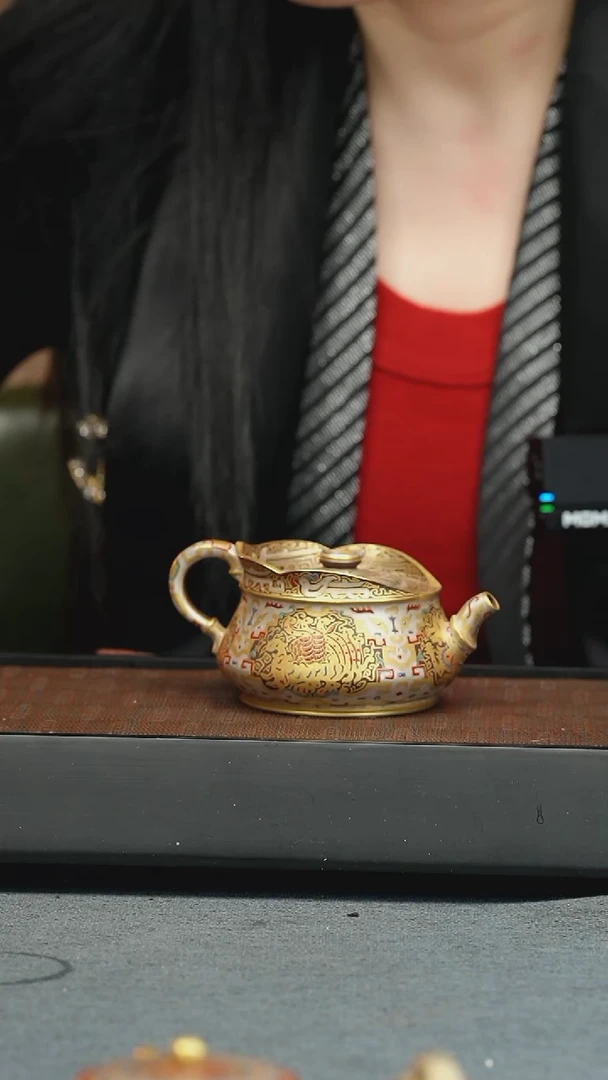 【闪购商品】紫砂茶壶五堂 四象僧帽