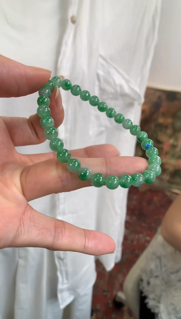 未镶嵌手串翡翠手串