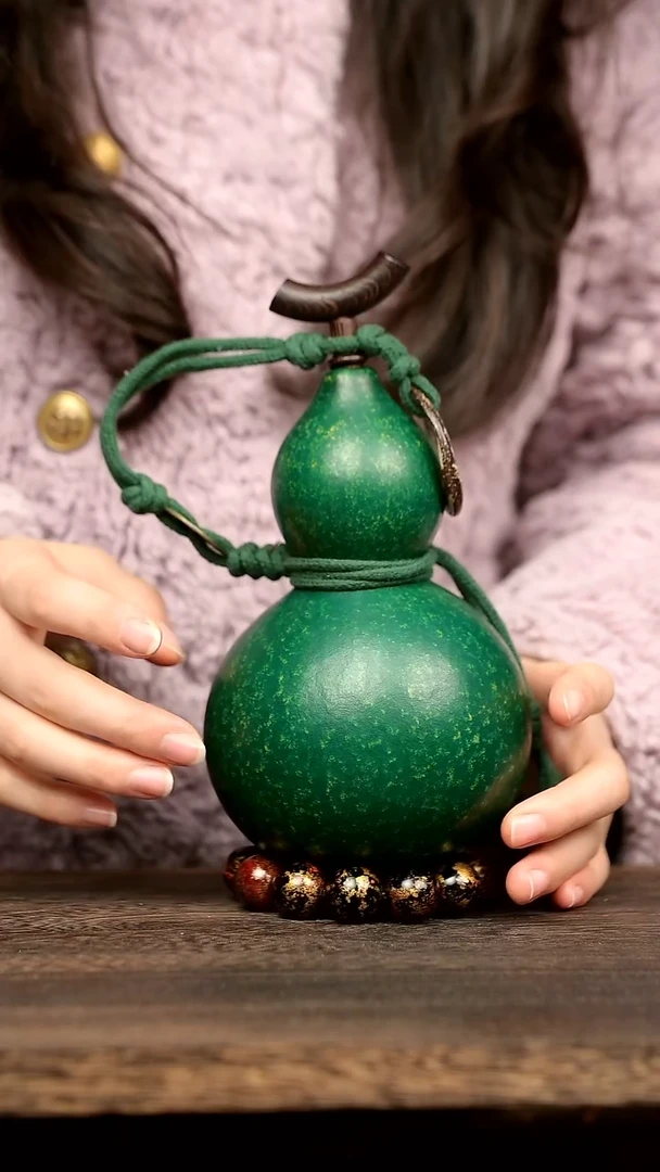 234号中药煮色 大漆葫芦水壶/酒壶 一物一拍