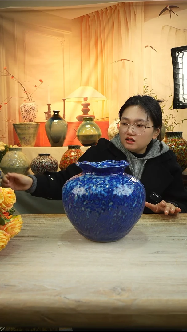 高度22口径15陶瓷花瓶