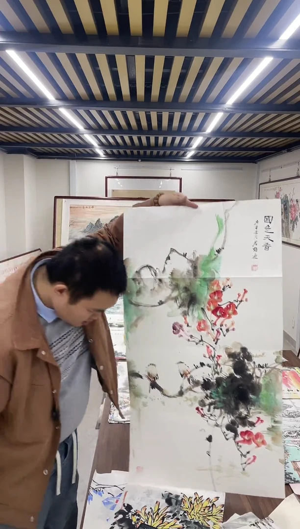 国画阿豪专属链接-赵君梅凌霄