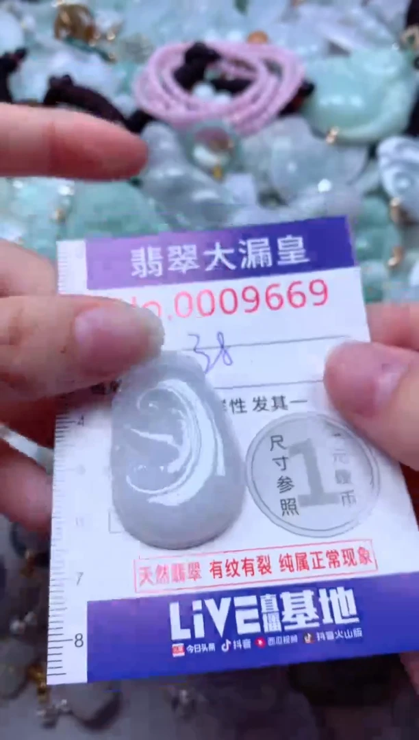 吊坠(不含链)未镶嵌翡翠9669