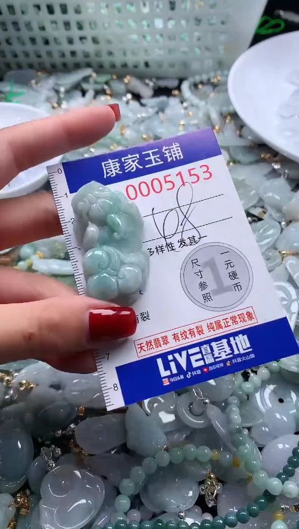 翡翠未镶嵌吊坠(不含链)5153