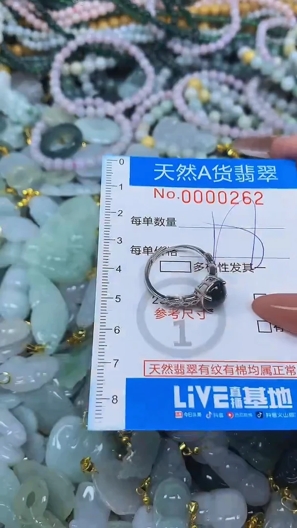 颈饰未镶嵌翡翠净货挂件-0262